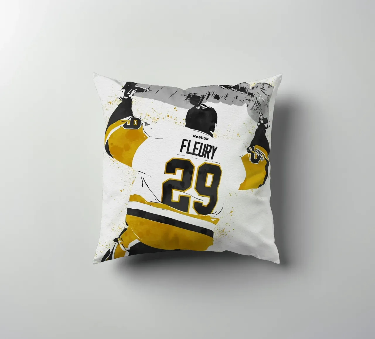 Marc-Andre Fleury Pittsburgh Penguins cuscino da tenten