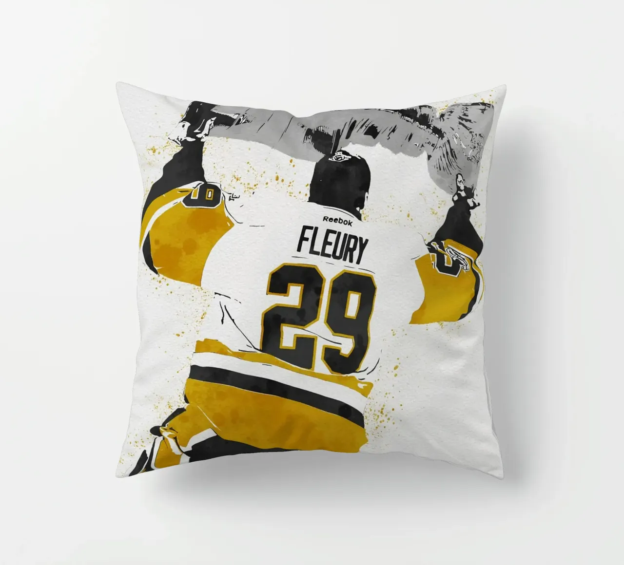 Marc-Andre Fleury Pittsburgh Penguins cuscino da tenten
