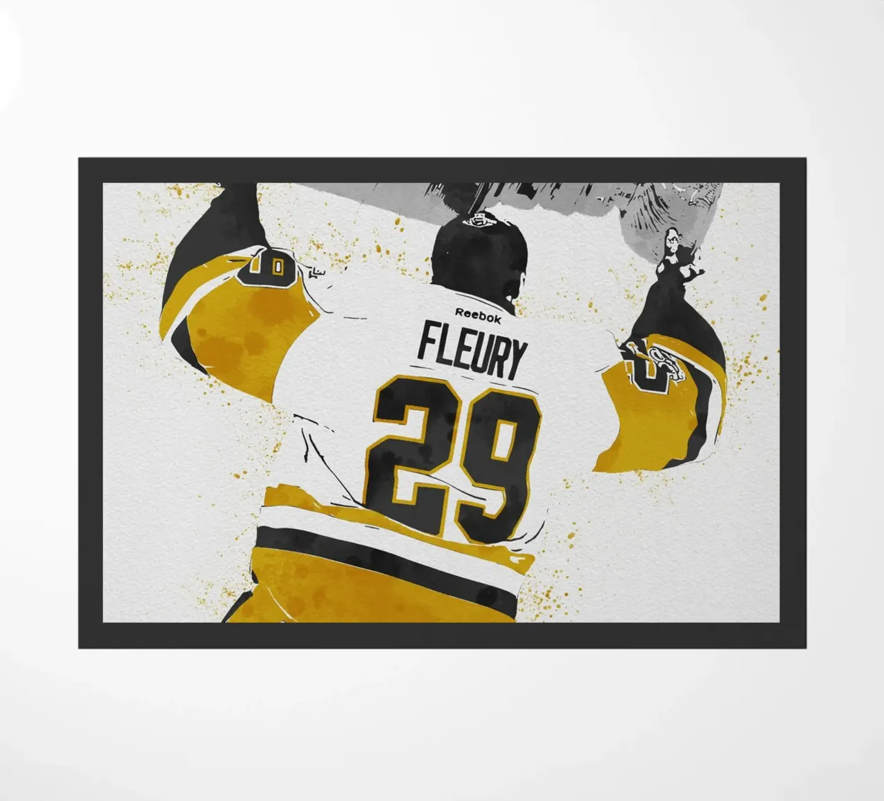 Marc-Andre Fleury Pittsburgh Penguins zerbino da tenten