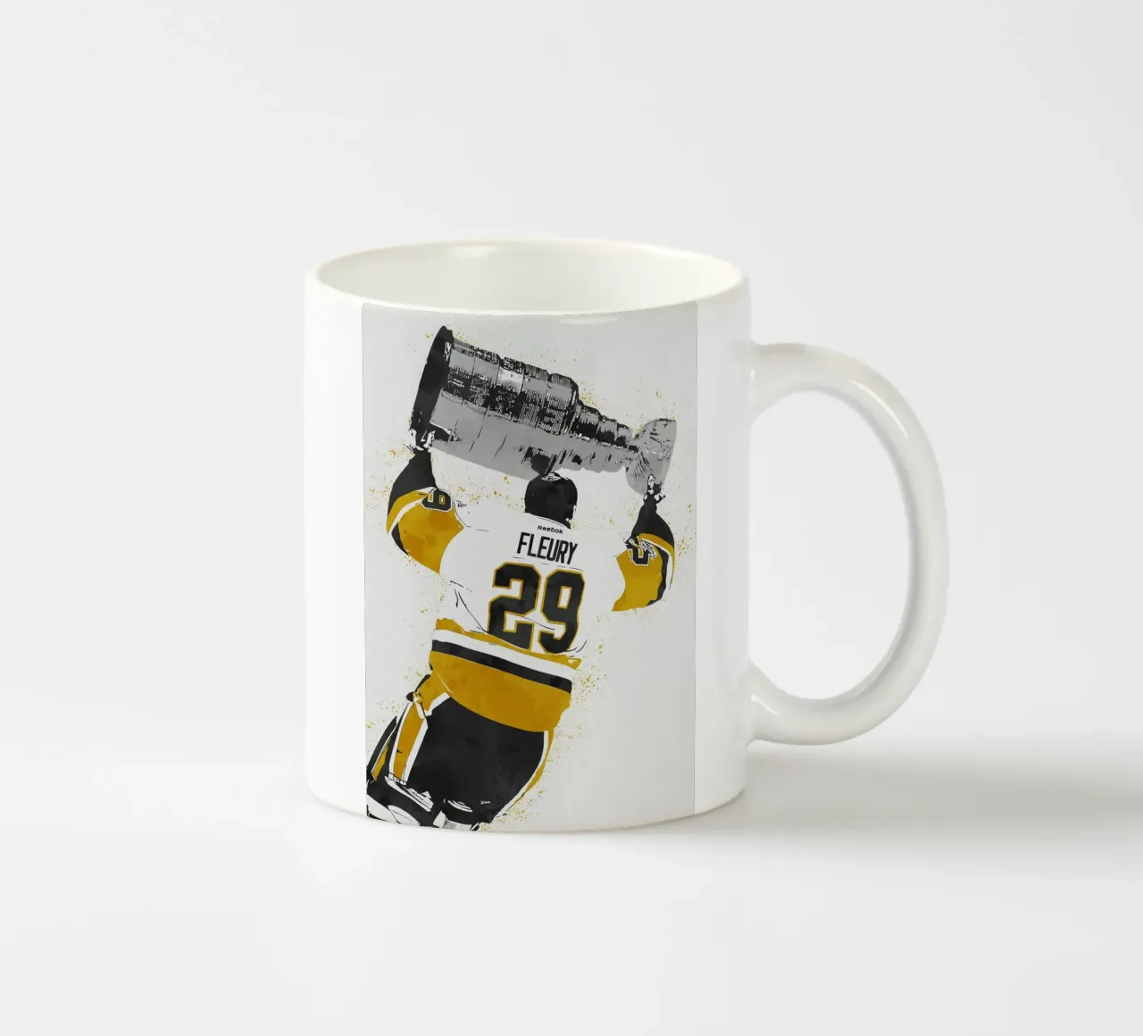 Marc-Andre Fleury Pittsburgh Penguins tazza in ceramica da tenten