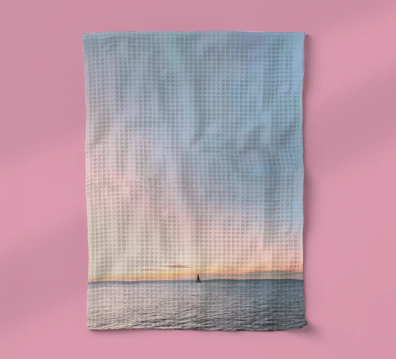 Sail Away to Serenity: Your Daily Dose of Sunset Bliss canovaccio da cucina da zenitt