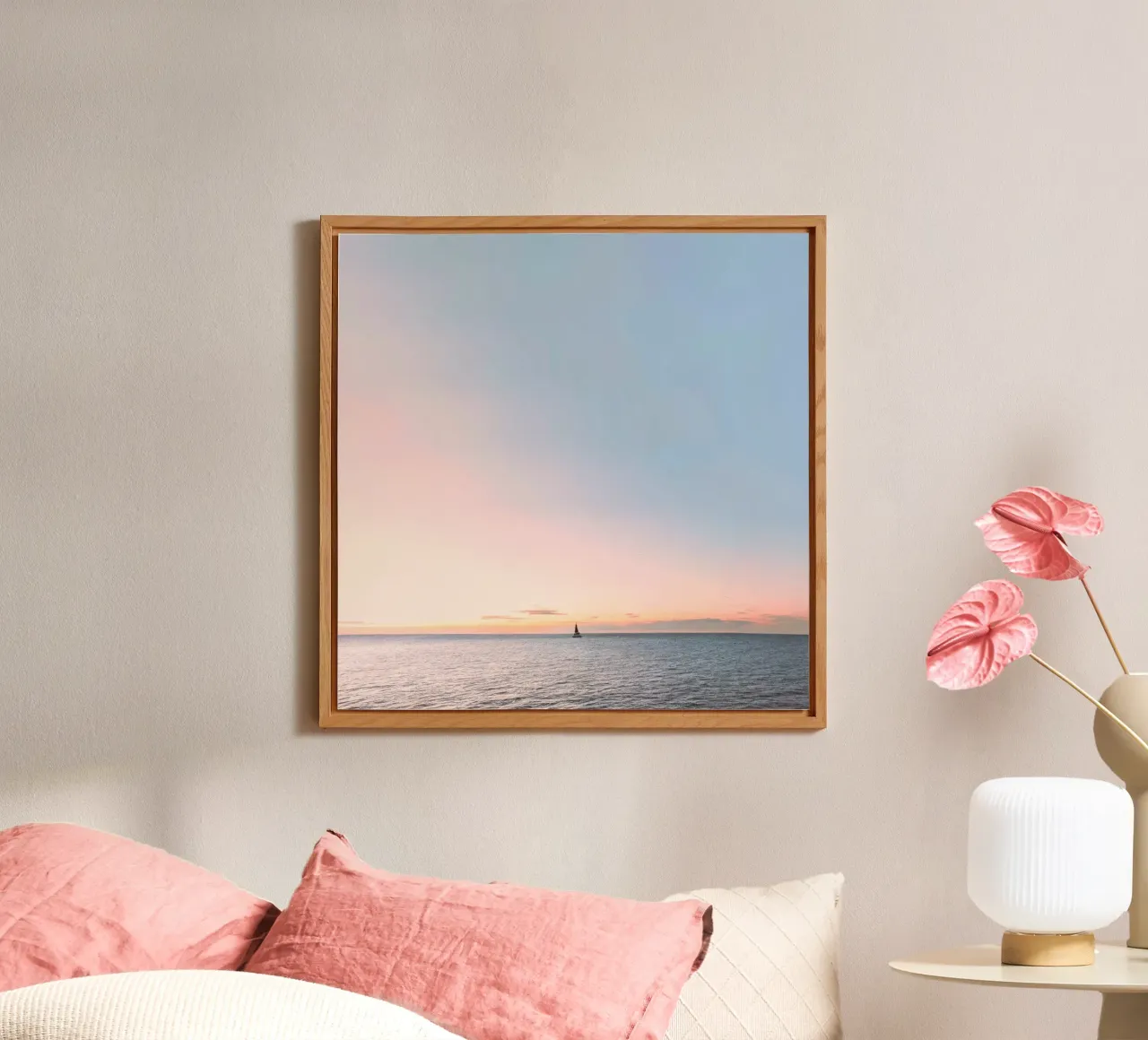 Sail Away to Serenity: Your Daily Dose of Sunset Bliss alluminio dibond da zenitt