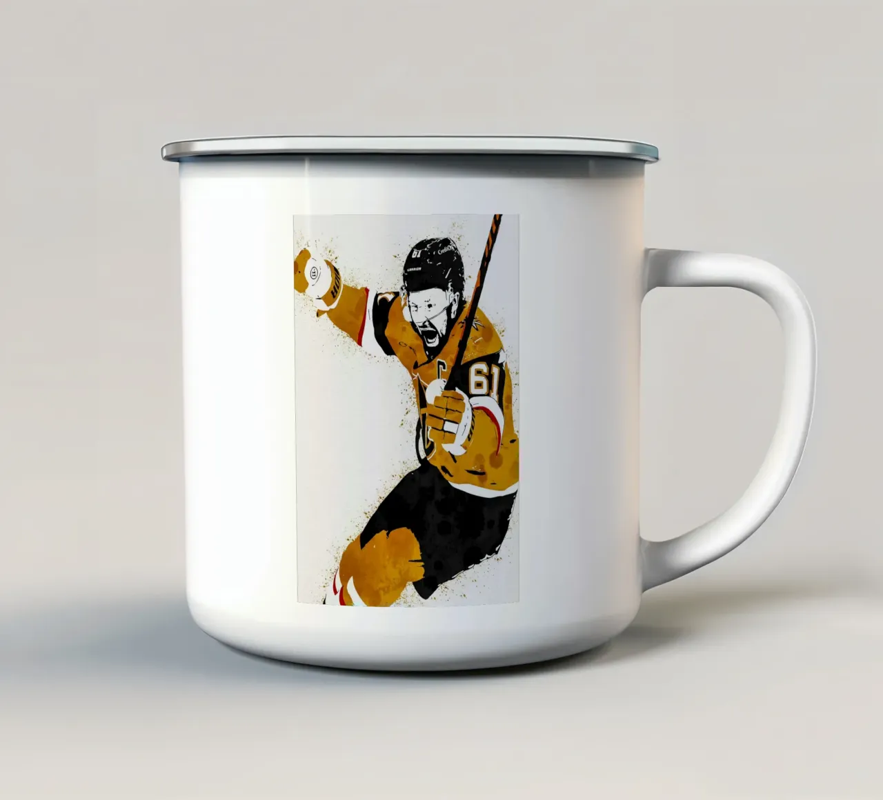 Mark Stone tazza in smalto da tenten