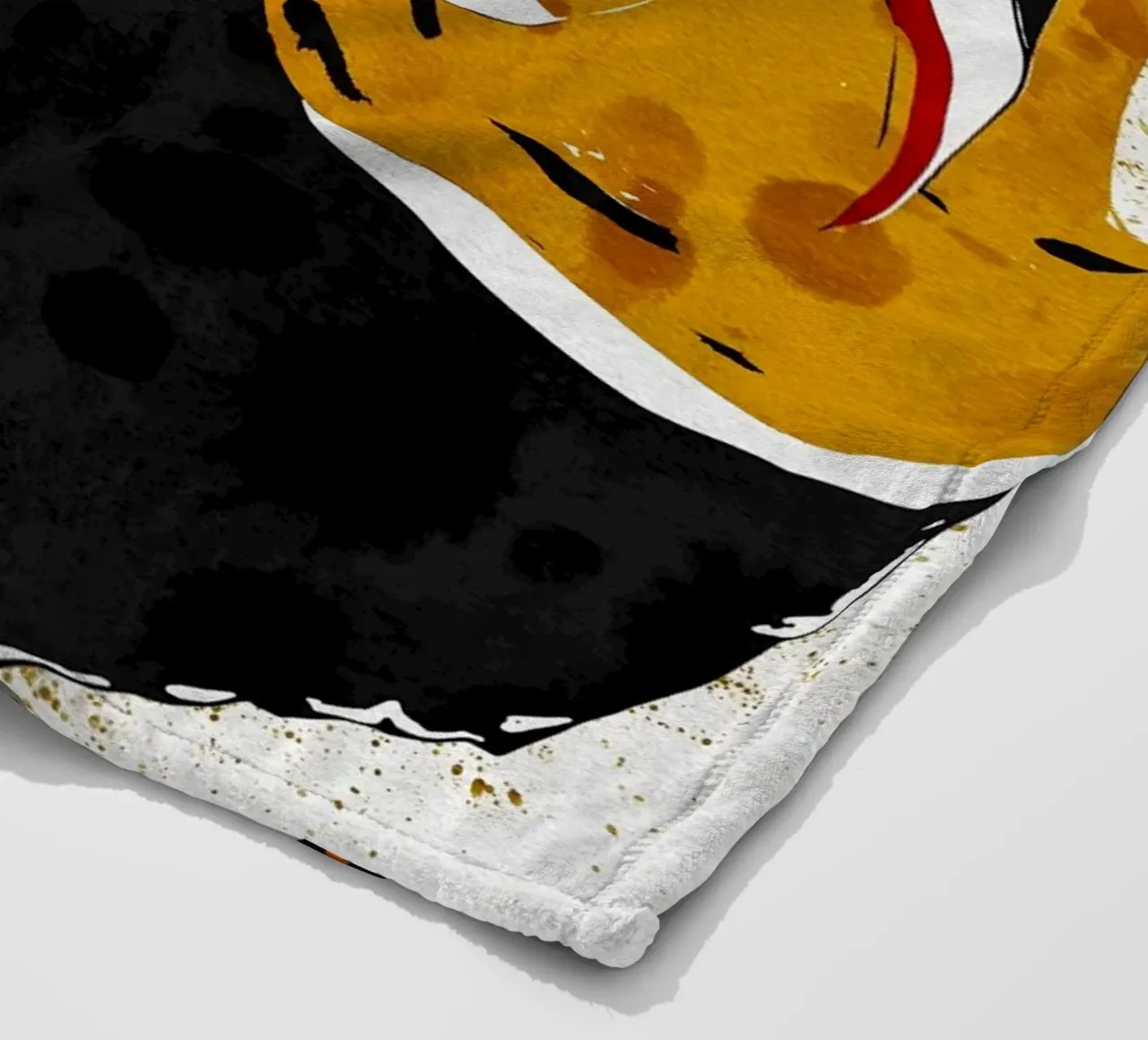 Mark Stone coperta in pile da tenten