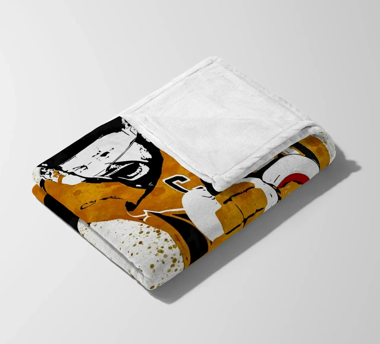 Mark Stone coperta in pile da tenten