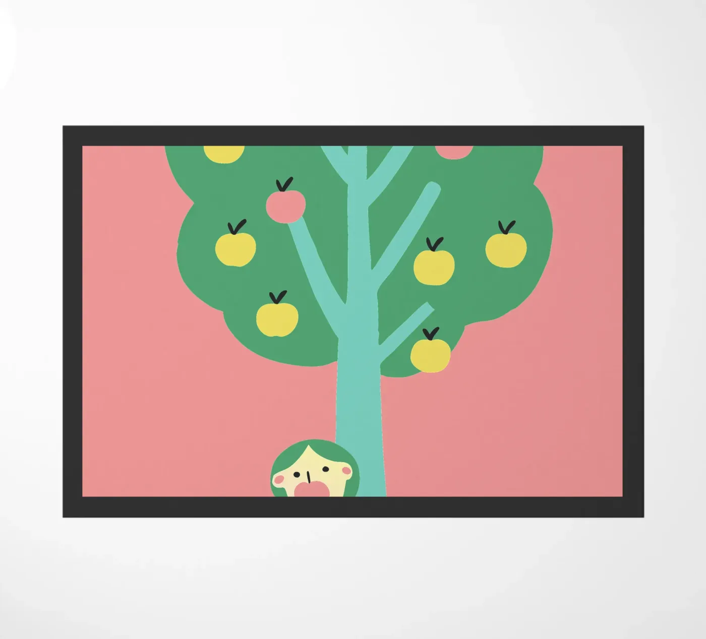 Eat an apple zerbino da TRENDY POSTER SHOP
