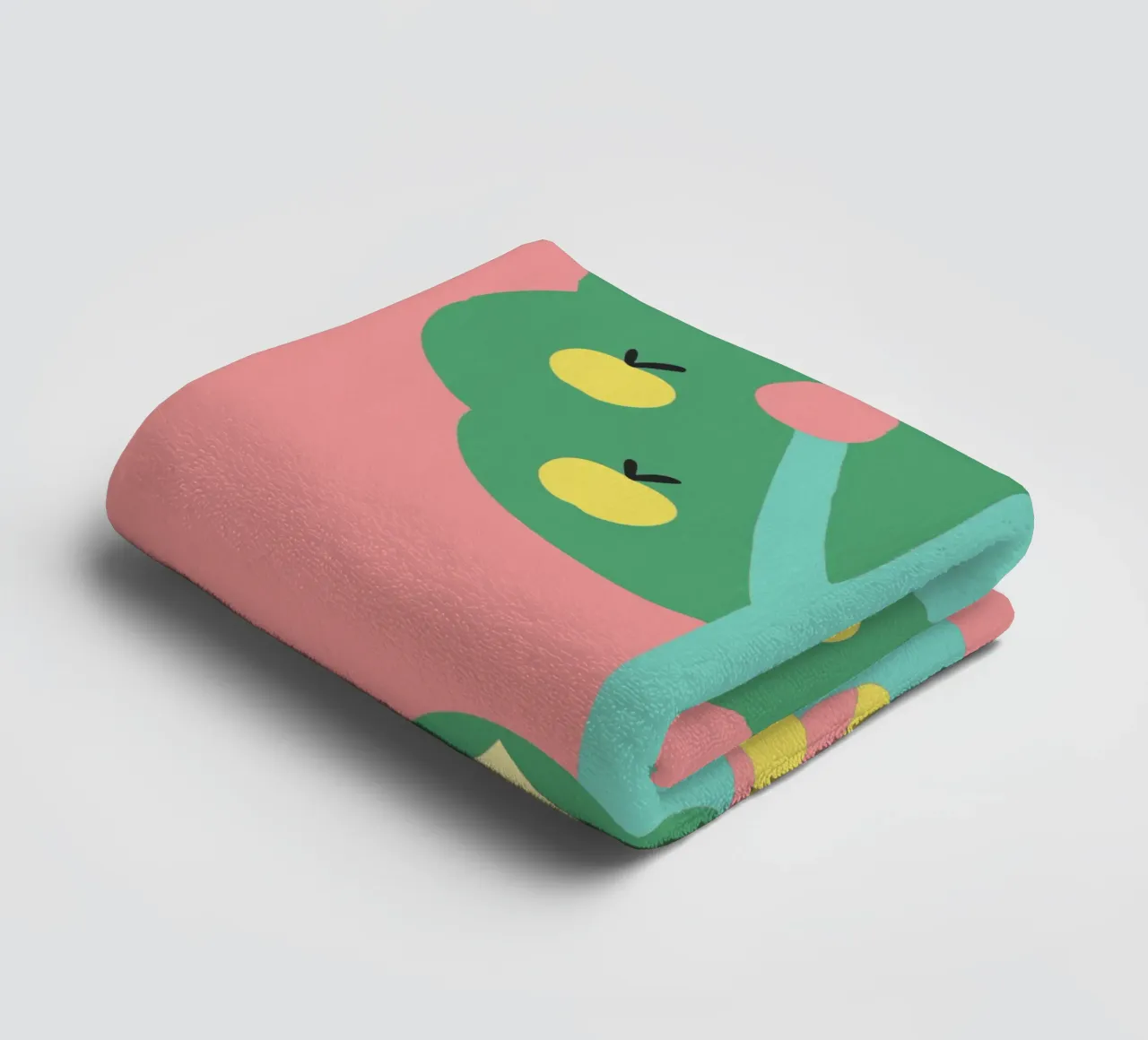 Manger une pomme serviette de bain de TRENDY POSTER SHOP
