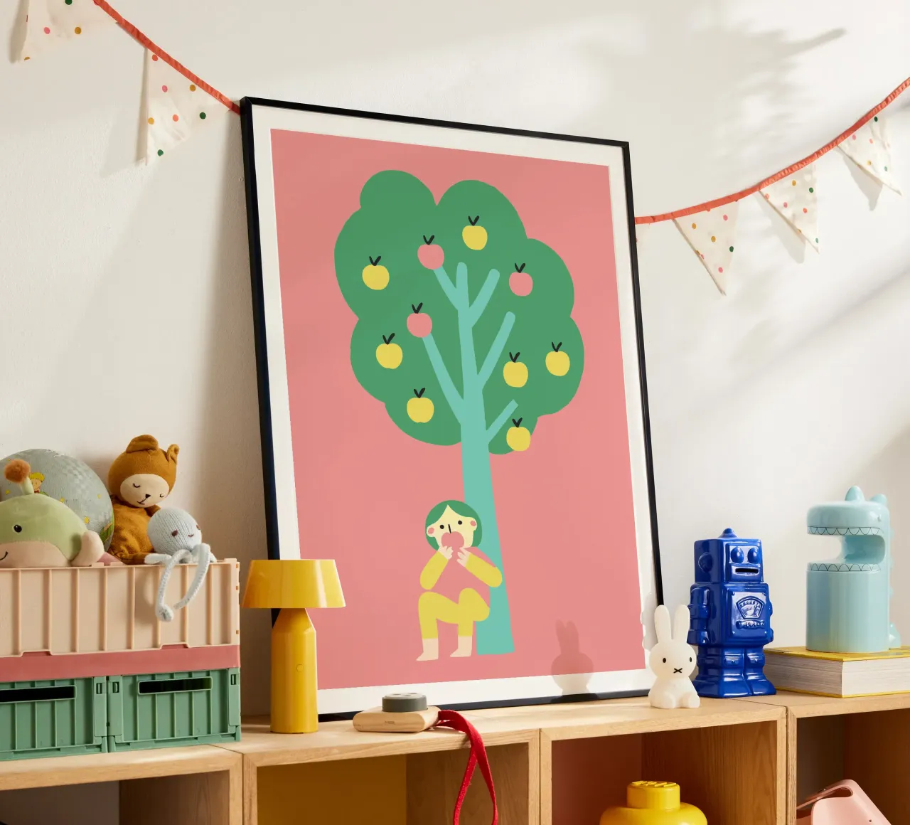 Manger une pomme hahnemühle de TRENDY POSTER SHOP