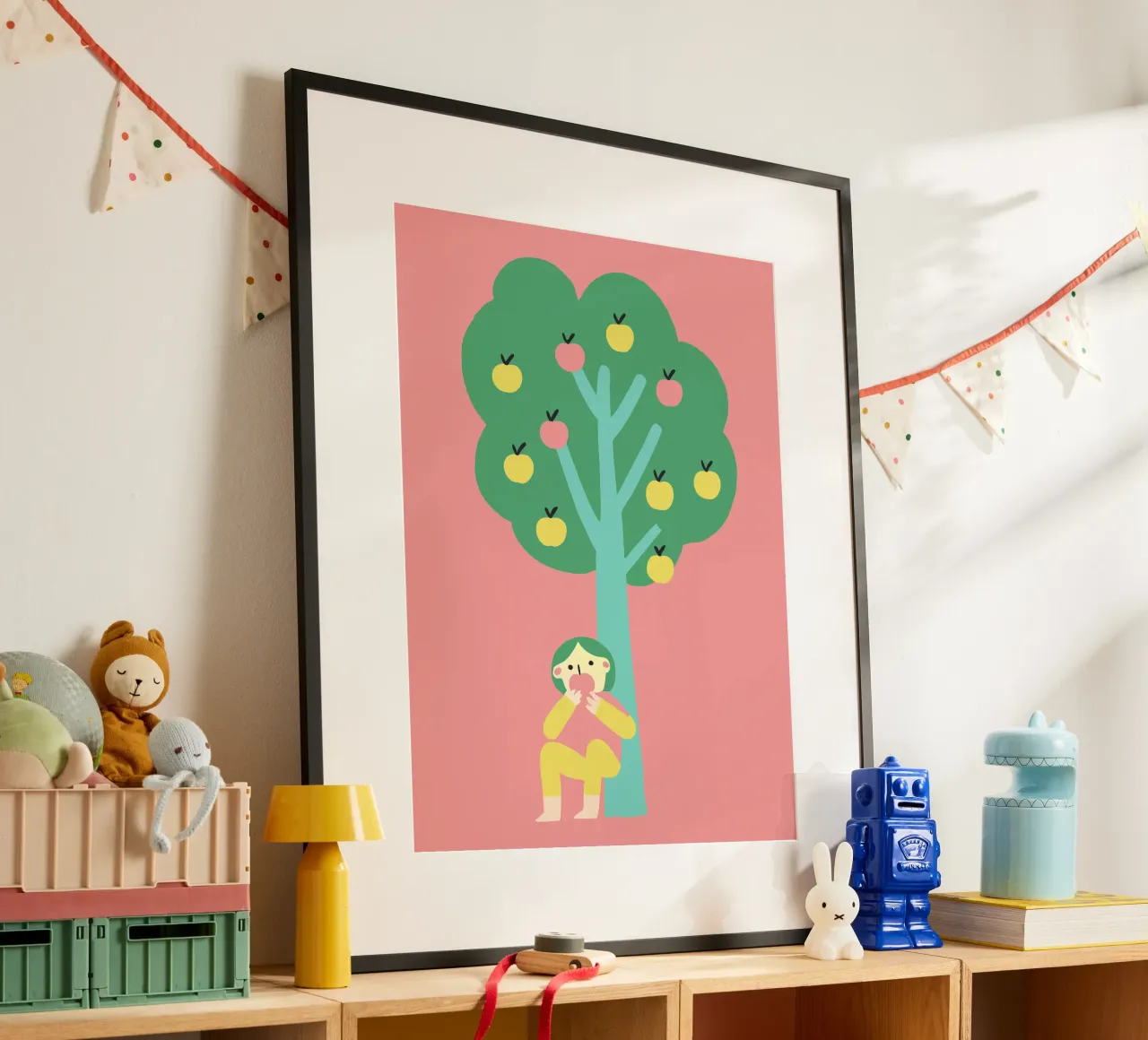 Manger une pomme hahnemühle de TRENDY POSTER SHOP