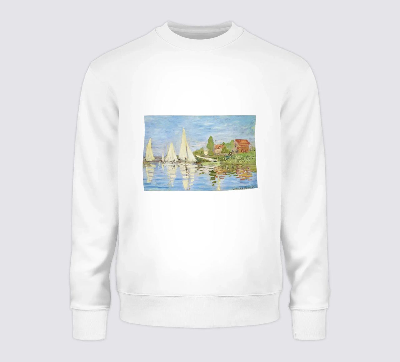 Regate ad Argenteuil" di Claude Monet (1872). felpa da Monet Art Prints