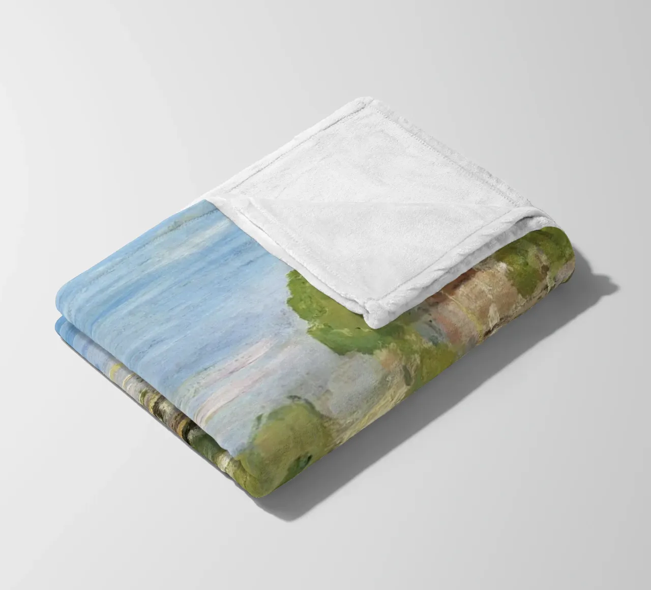 Regate ad Argenteuil" di Claude Monet (1872). coperta in pile da Monet Art Prints