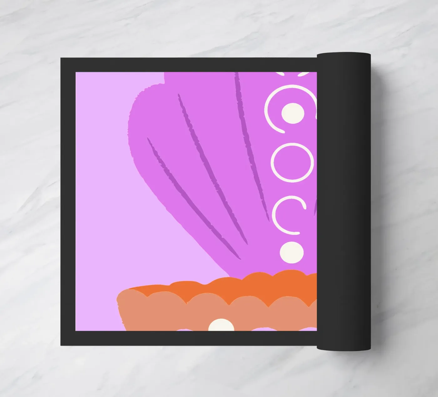 Schelpen deurmat van TRENDY POSTER SHOP