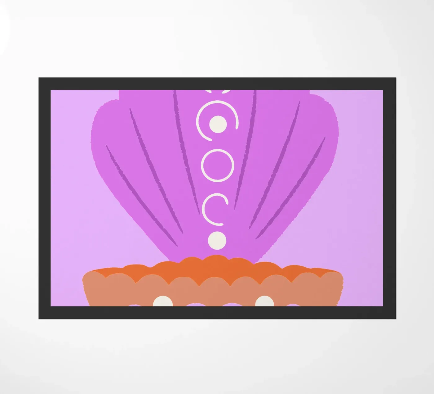 Schelpen deurmat van TRENDY POSTER SHOP