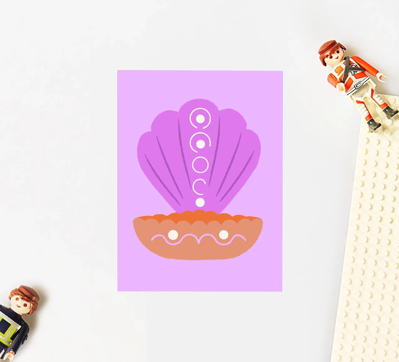 Pearl Shells sticker by TRENDY POSTER SHOP
