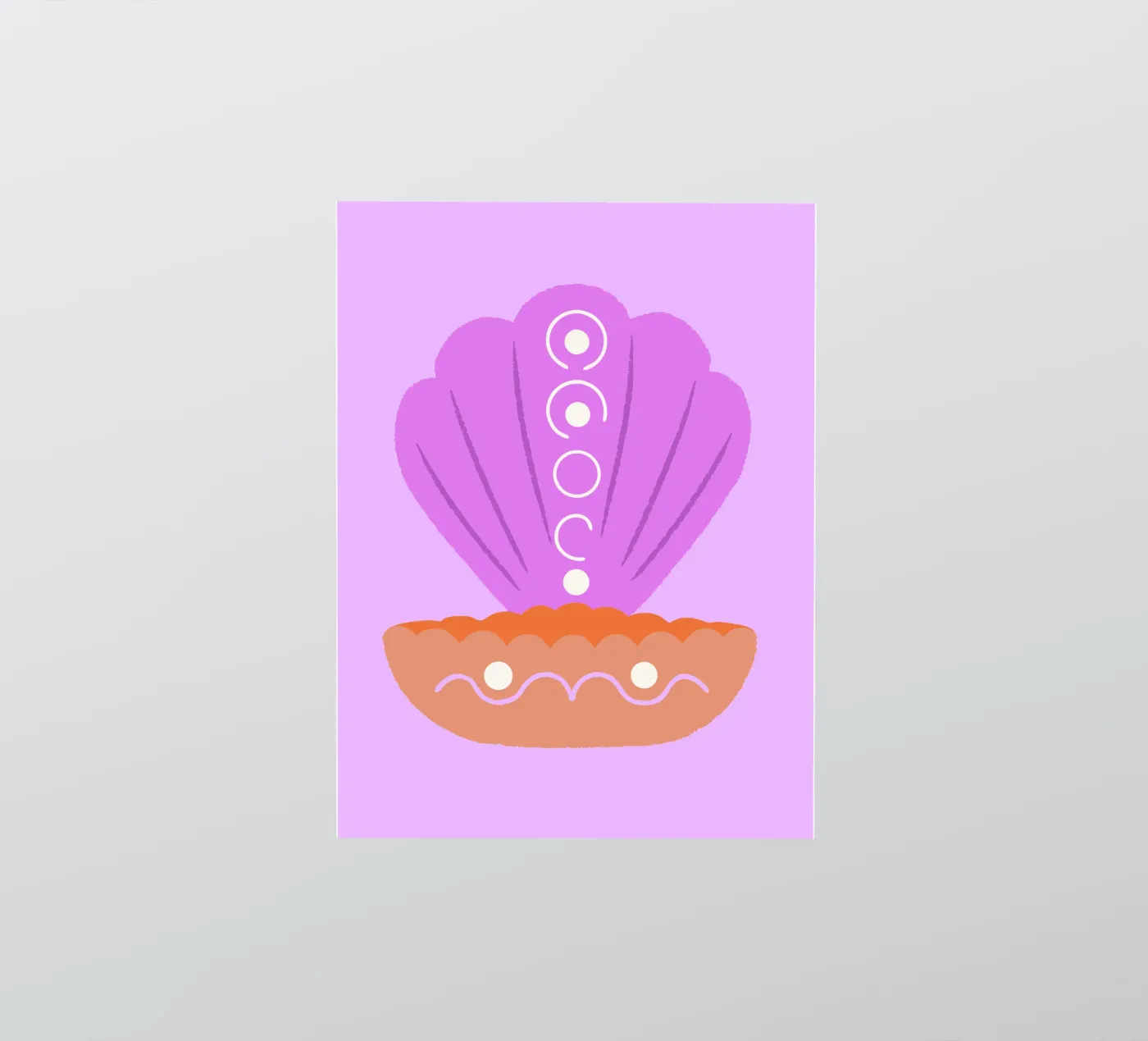 Pearl Shells sticker by TRENDY POSTER SHOP