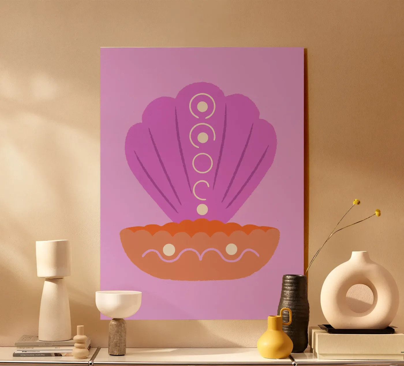 Pearl Shells Acryl-Glas von TRENDY POSTER SHOP