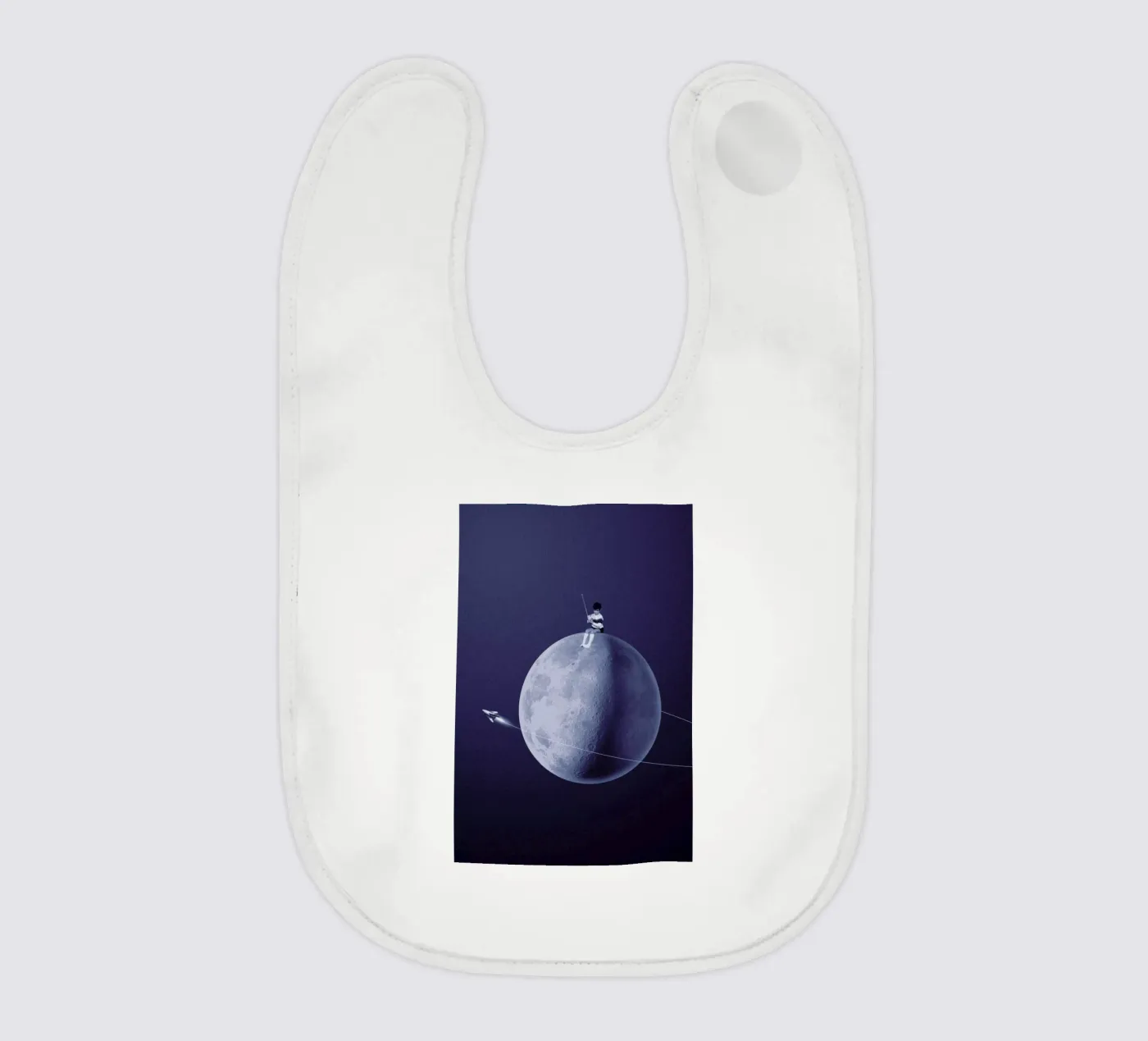 Moonboy Babylätzchen von Maarten Léon