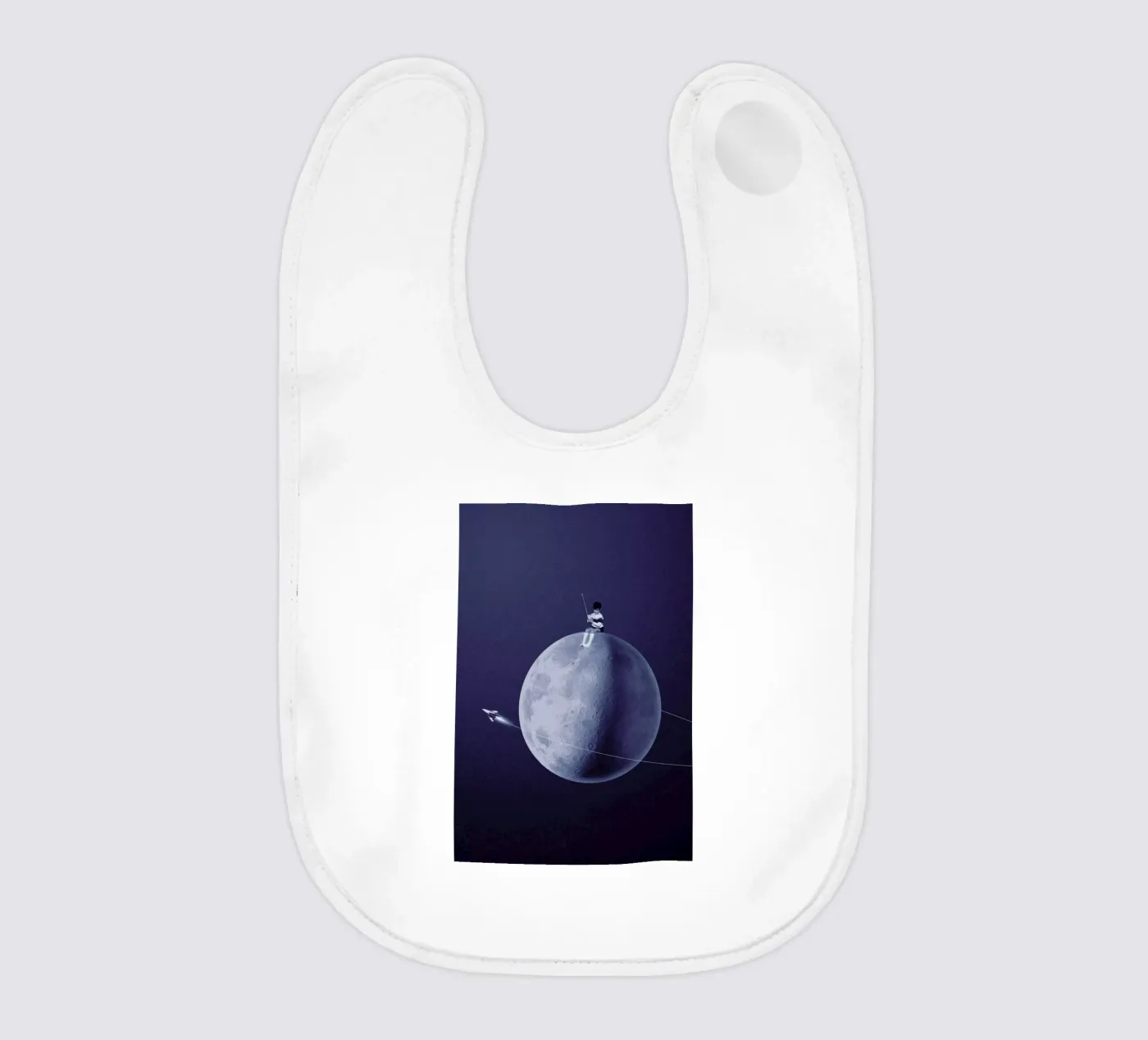 Moonboy Babylätzchen von Maarten Léon