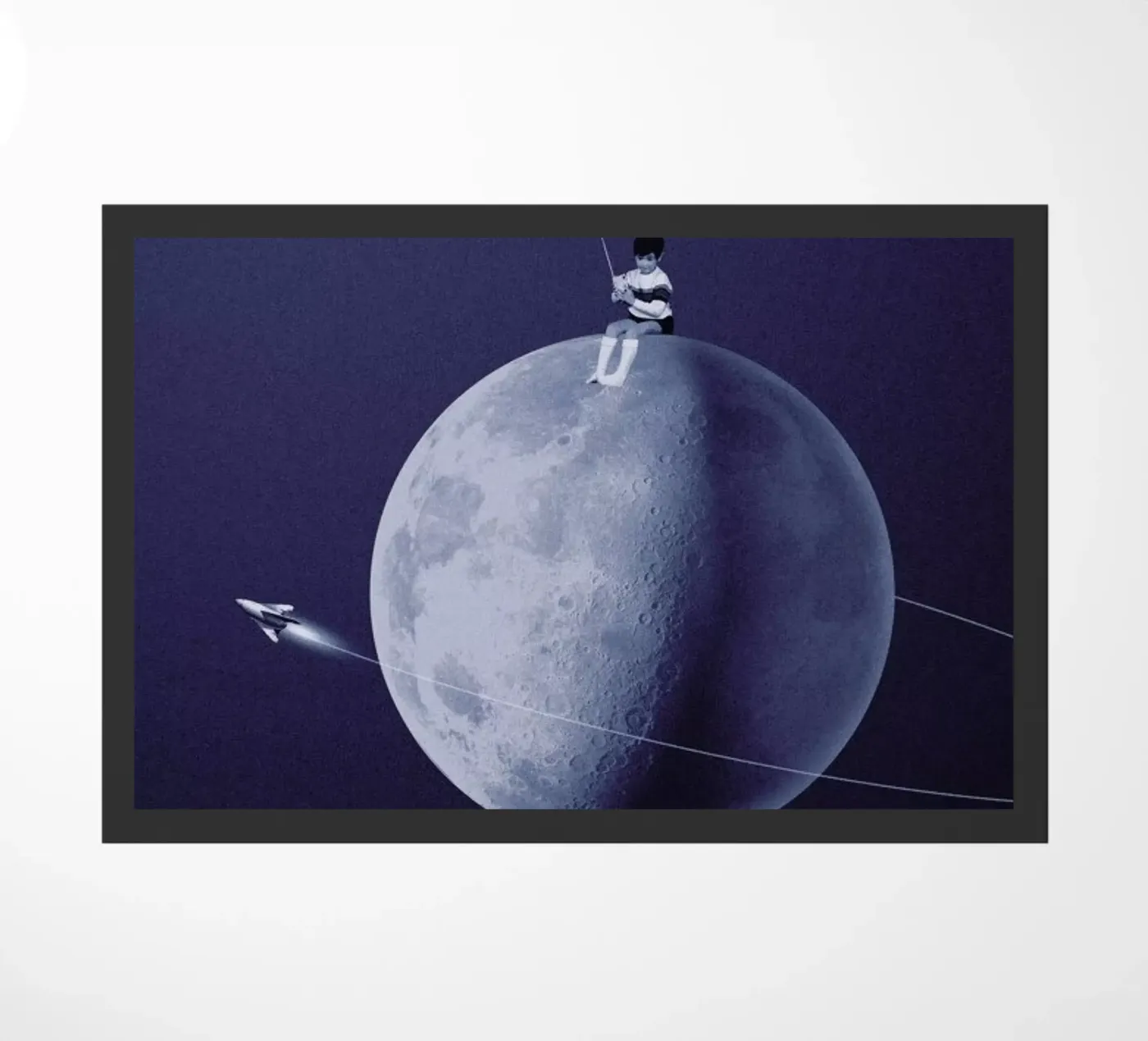 Moonboy deurmat van Maarten Léon