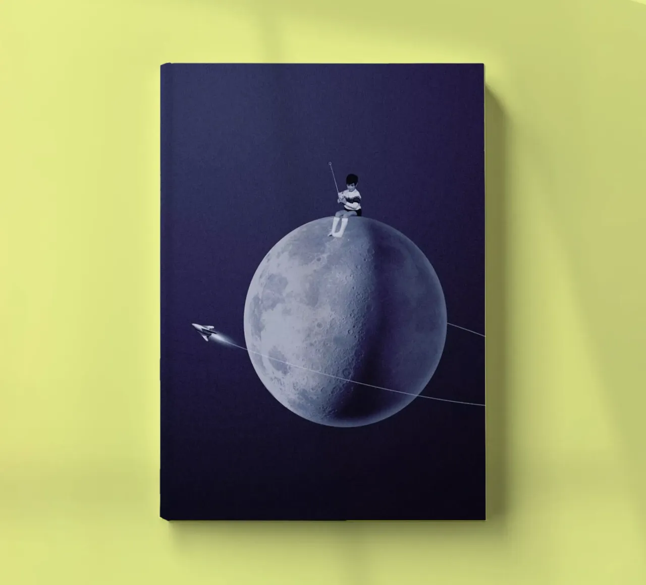 Moonboy notebook by Maarten Léon