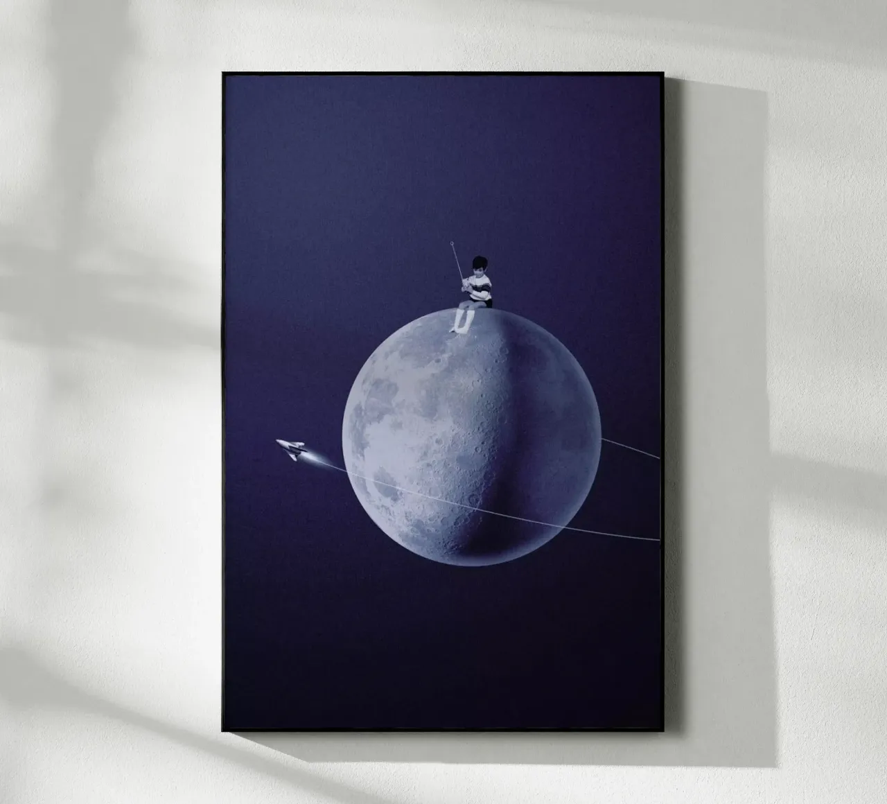 Moonboy plexiglass da Maarten Léon