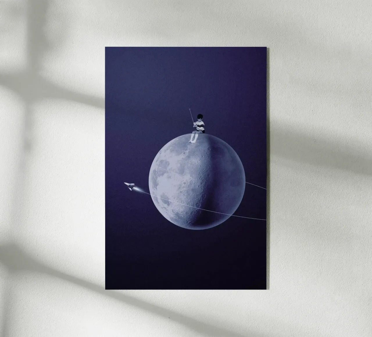 Moonboy plexiglass da Maarten Léon