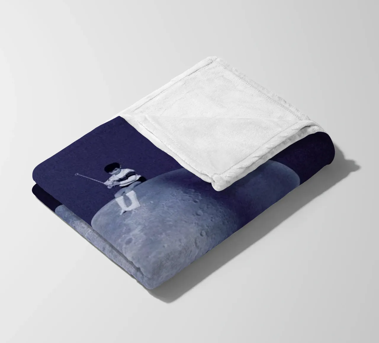 Moonboy Fleecedecke von Maarten Léon