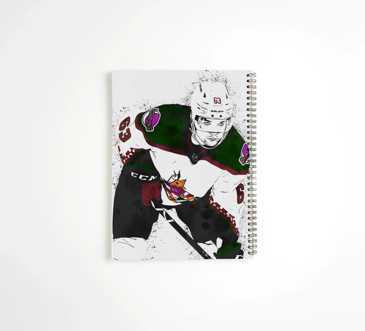 Matias Maccelli spiral notebook by tenten