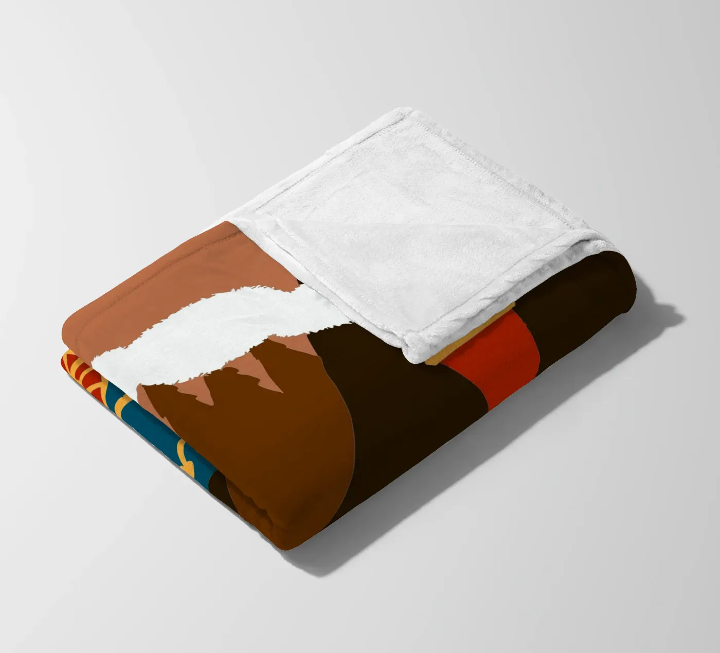 Train fleece blanket by TRENDY POSTER SHOP
