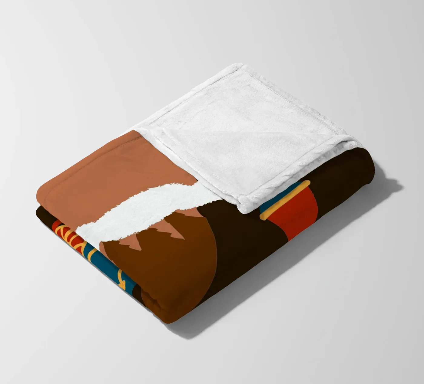 Train fleece blanket by TRENDY POSTER SHOP