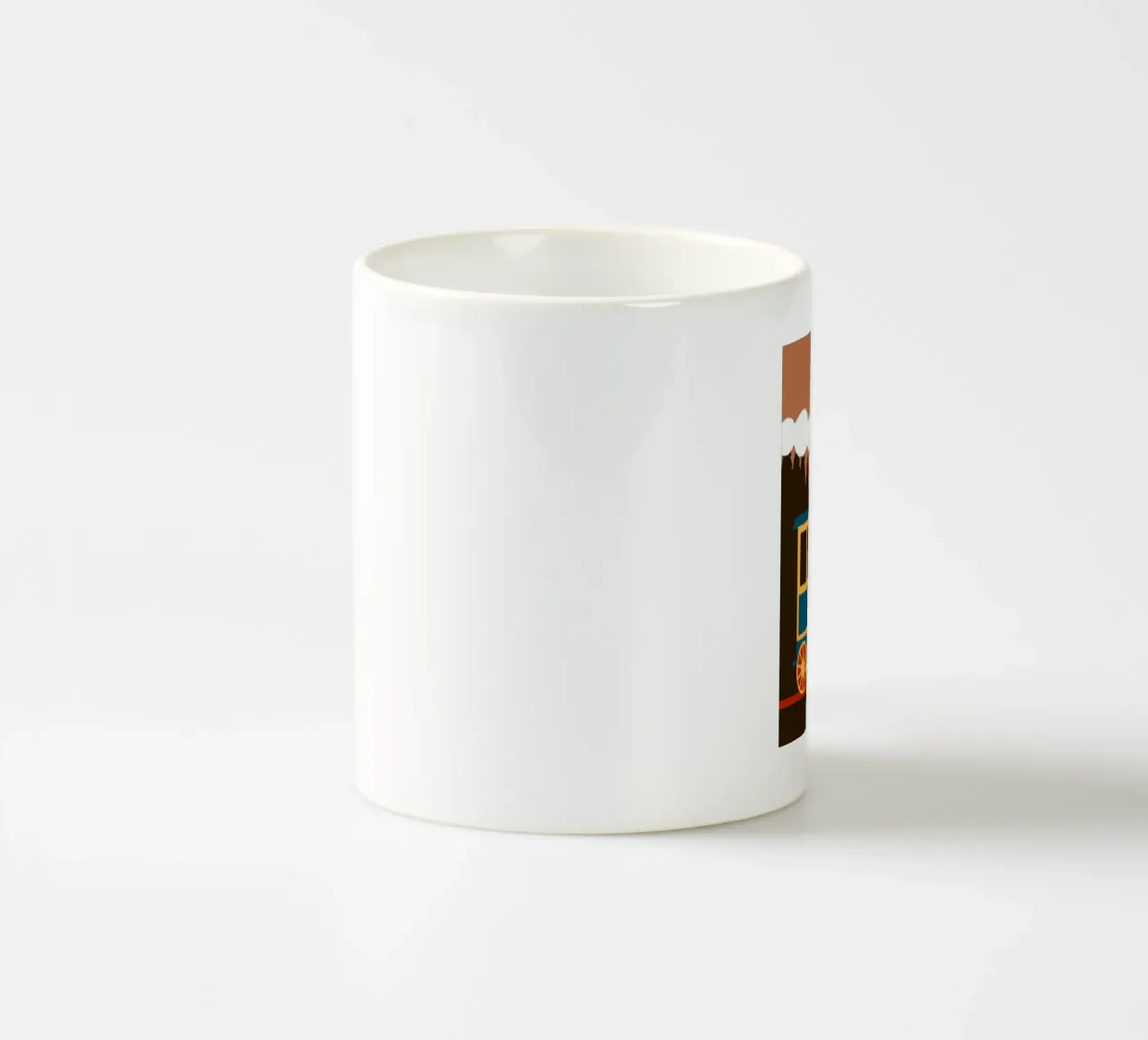 Train ceramic mug by TRENDY POSTER SHOP