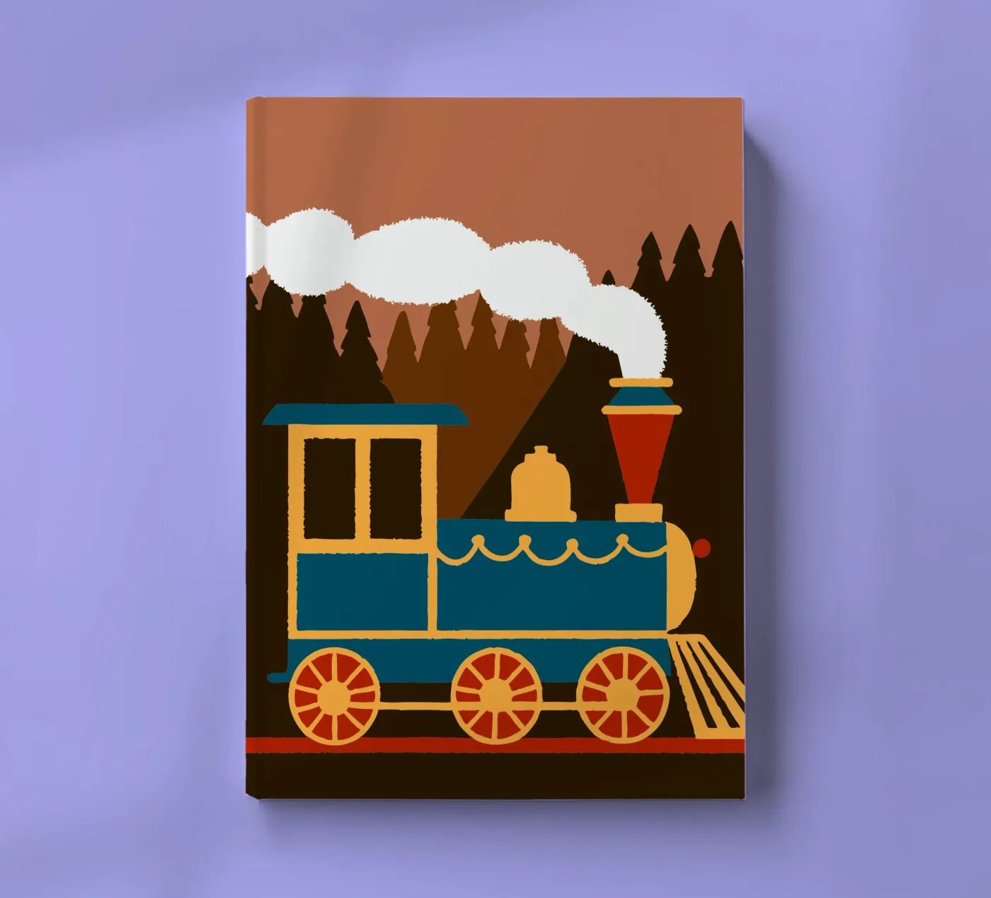 Train notebook by TRENDY POSTER SHOP