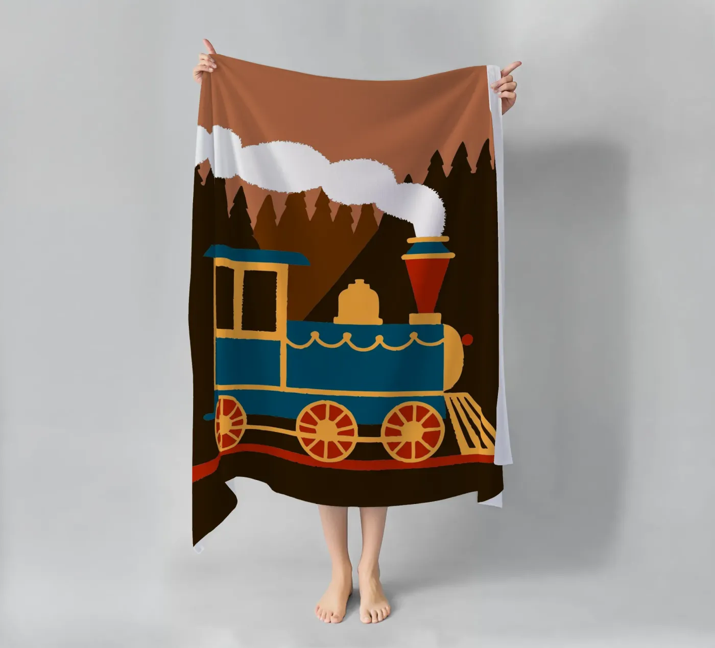 Train serviette de plage de TRENDY POSTER SHOP