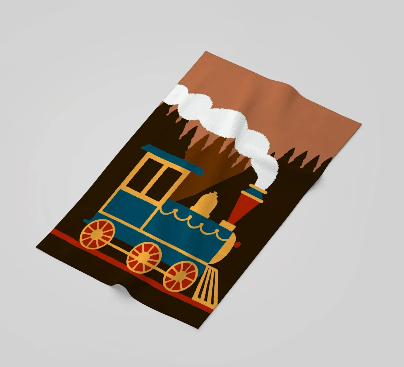 Train serviette de plage de TRENDY POSTER SHOP