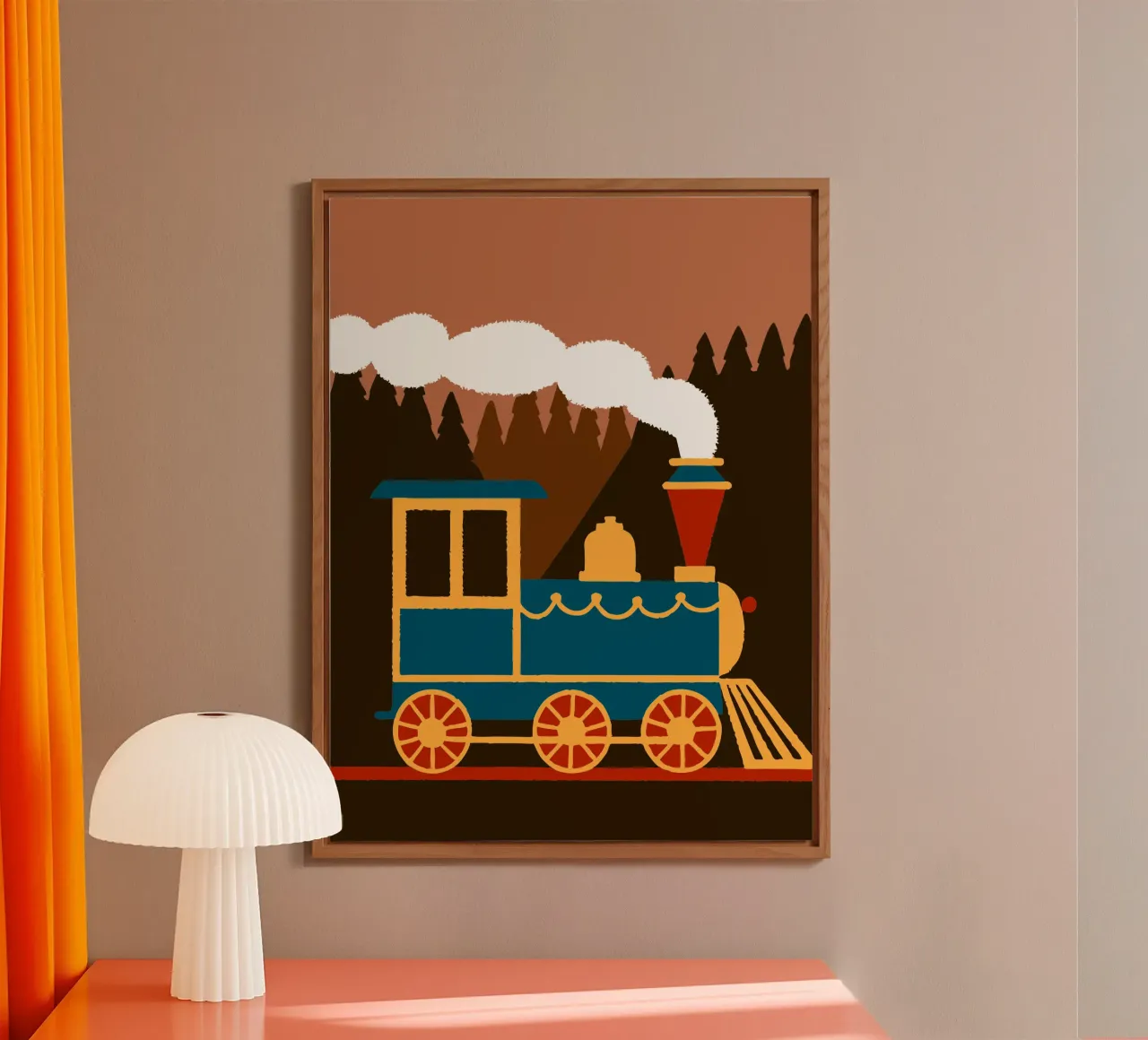 Train forex plate by TRENDY POSTER SHOP
