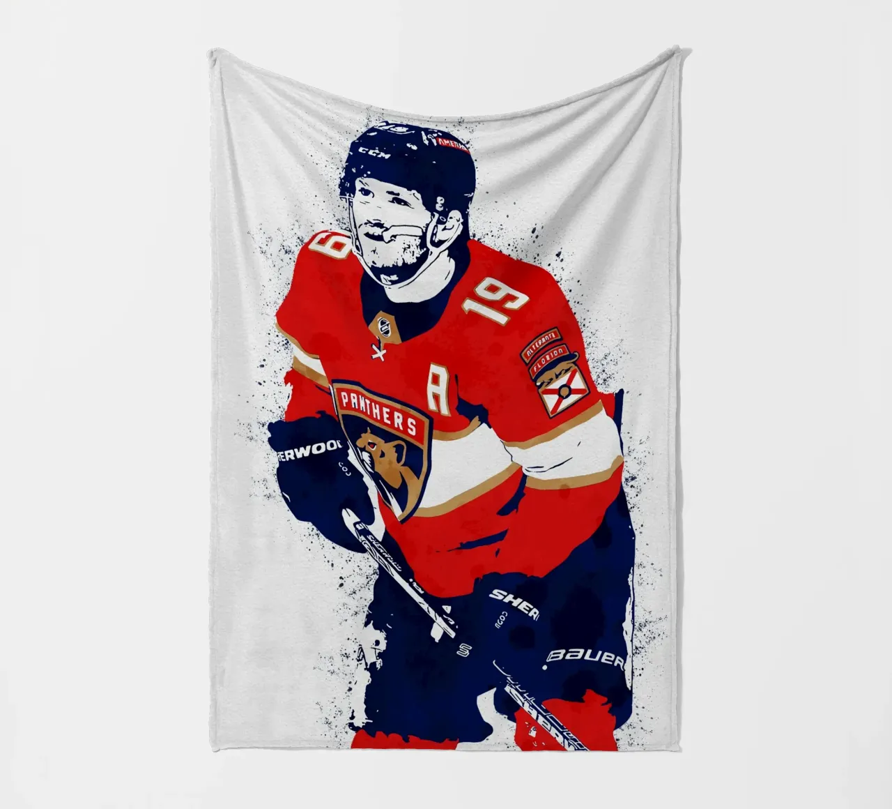 Matthew Tkachuk coperta in pile da tenten