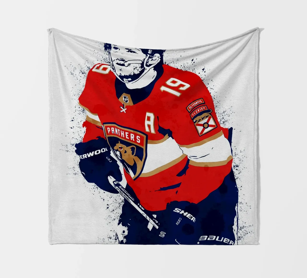 Matthew Tkachuk coperta in pile da tenten