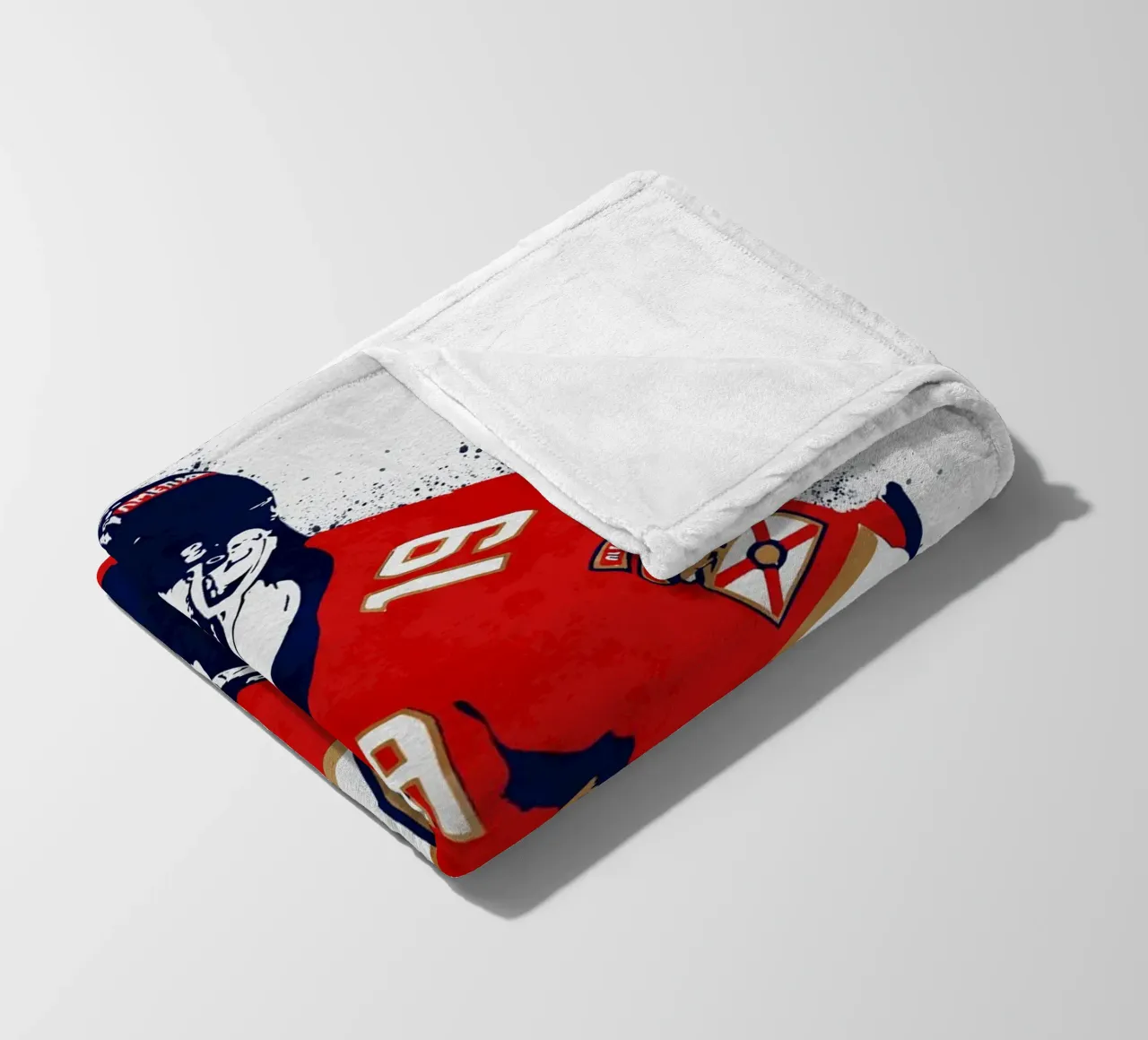 Matthew Tkachuk coperta in pile da tenten