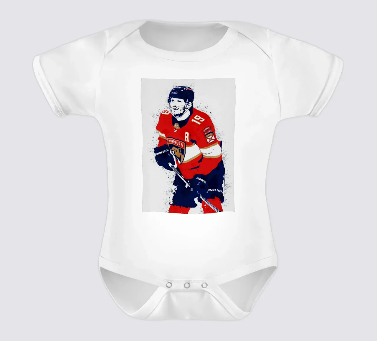 Matthew Tkachuk body neonato maniche corte da tenten