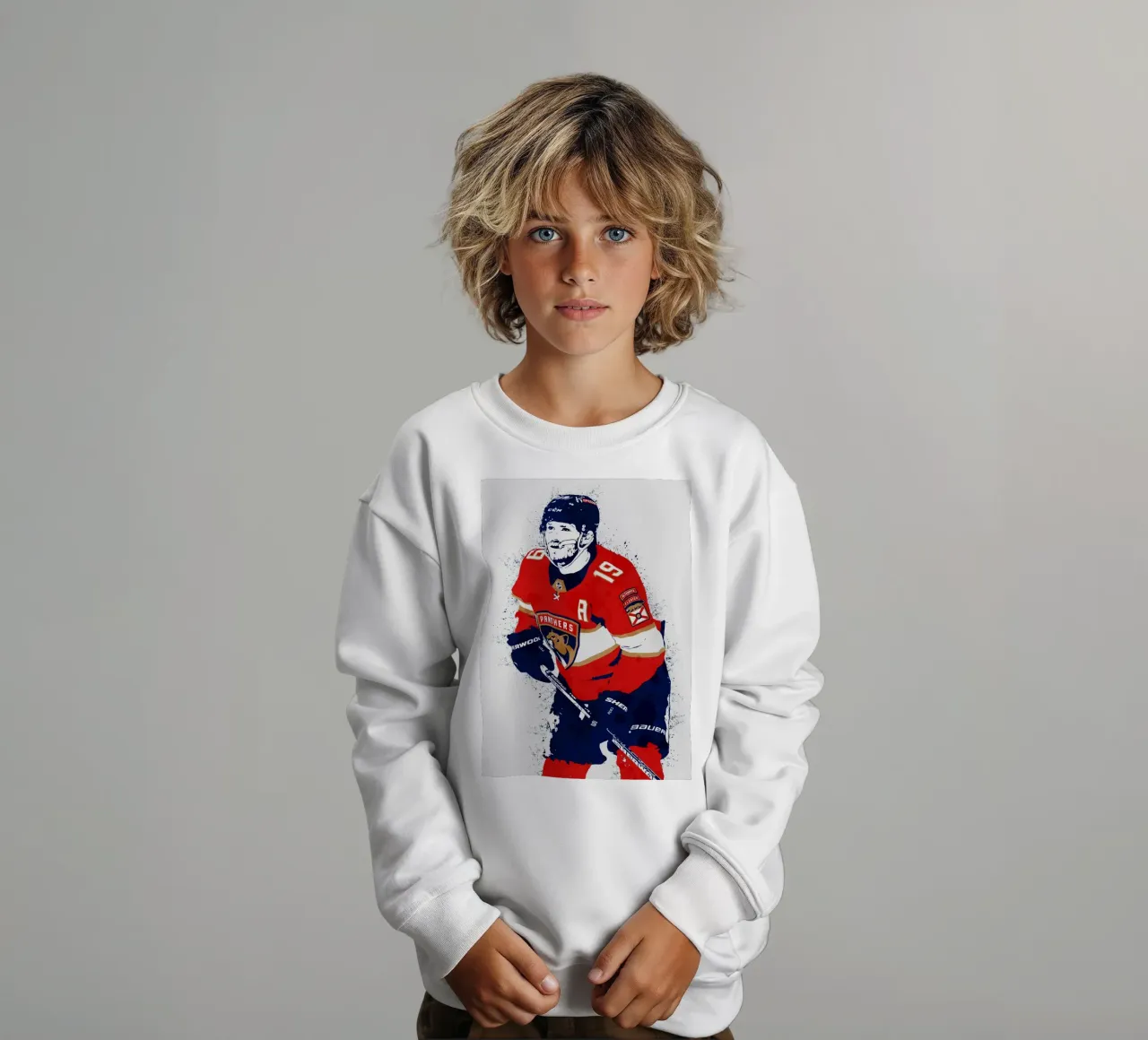 Matthew Tkachuk felpa bambino da tenten