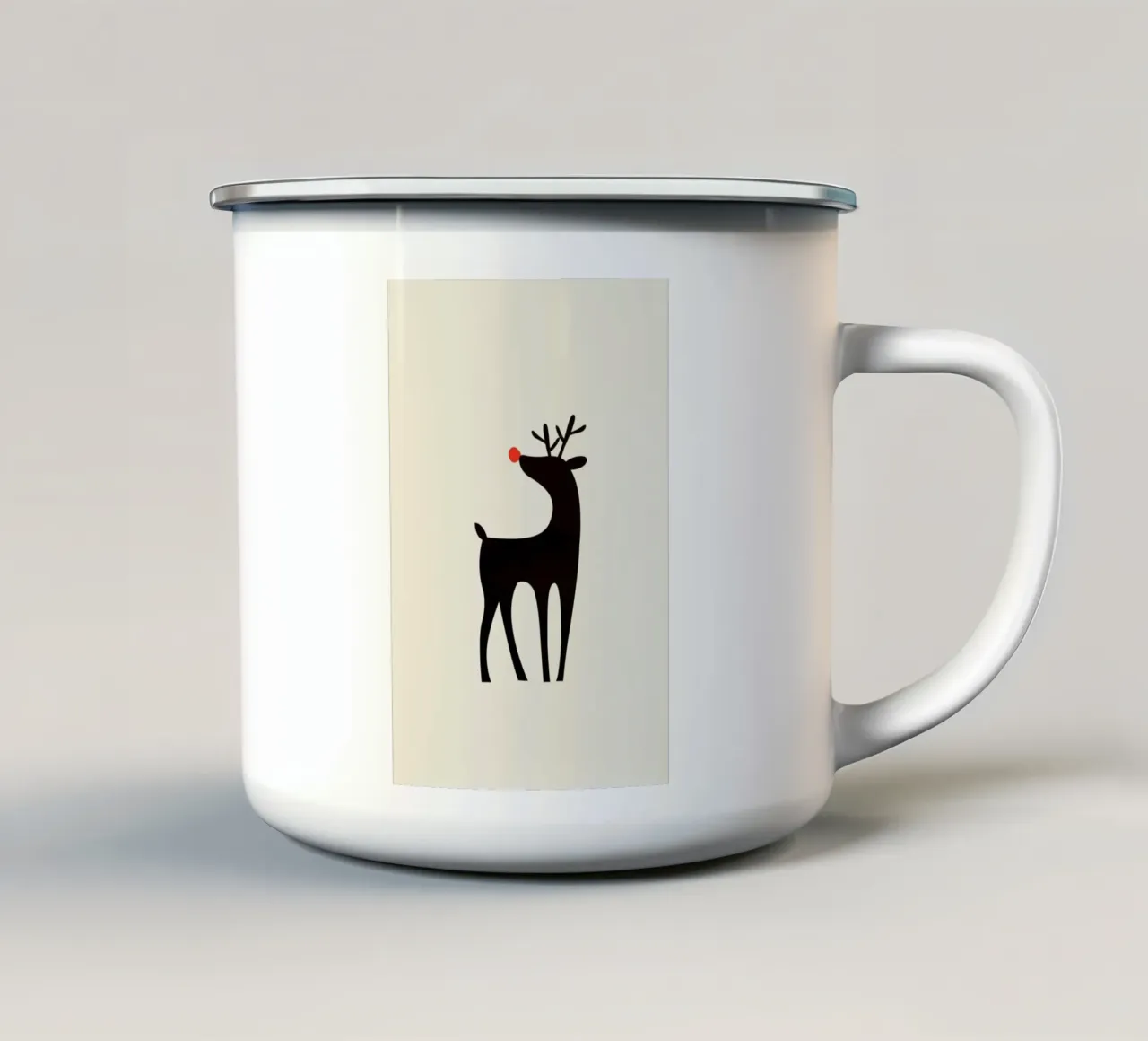 Little Rudoplh tazza in smalto da Kubistika