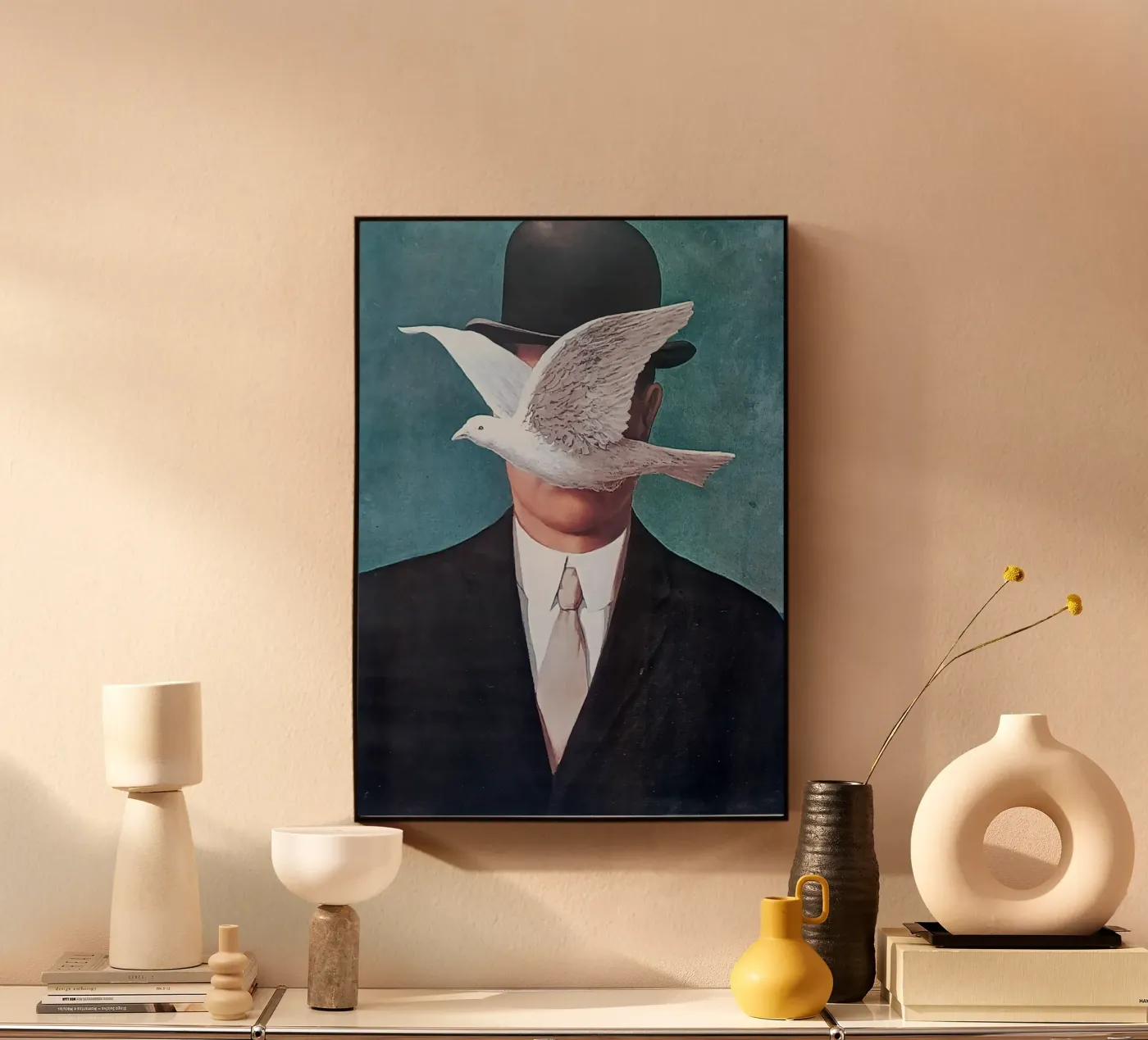 Rene Magritte plexiglass da Attaboy Dsgn
