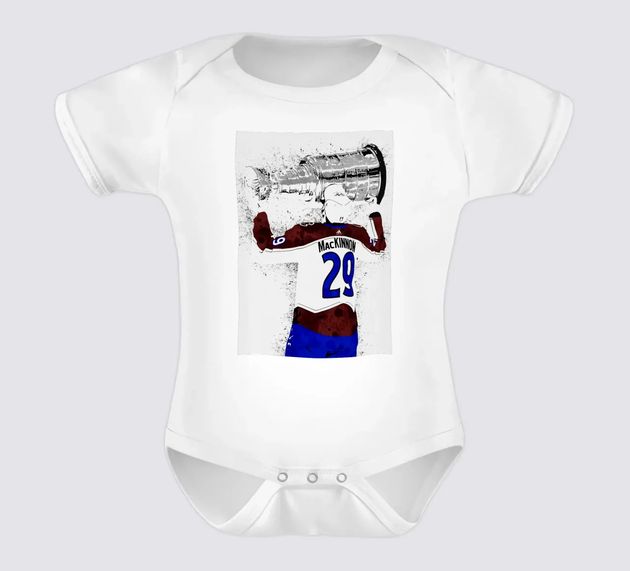 Nathan MacKinnon body neonato maniche corte da tenten