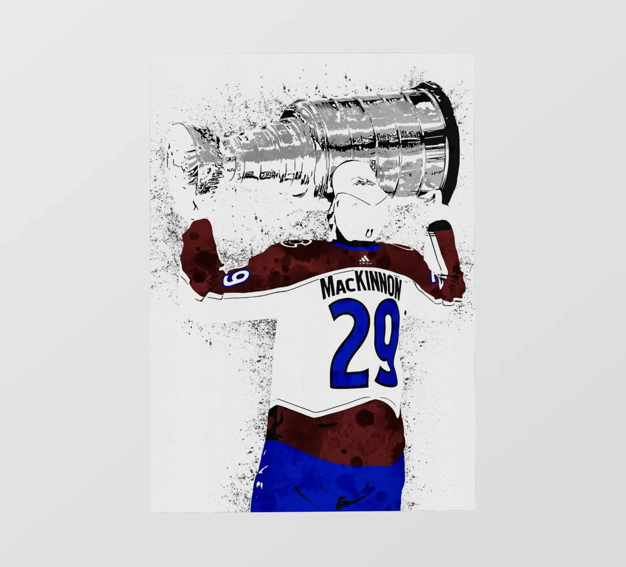 Nathan MacKinnon pellicola backlit da tenten