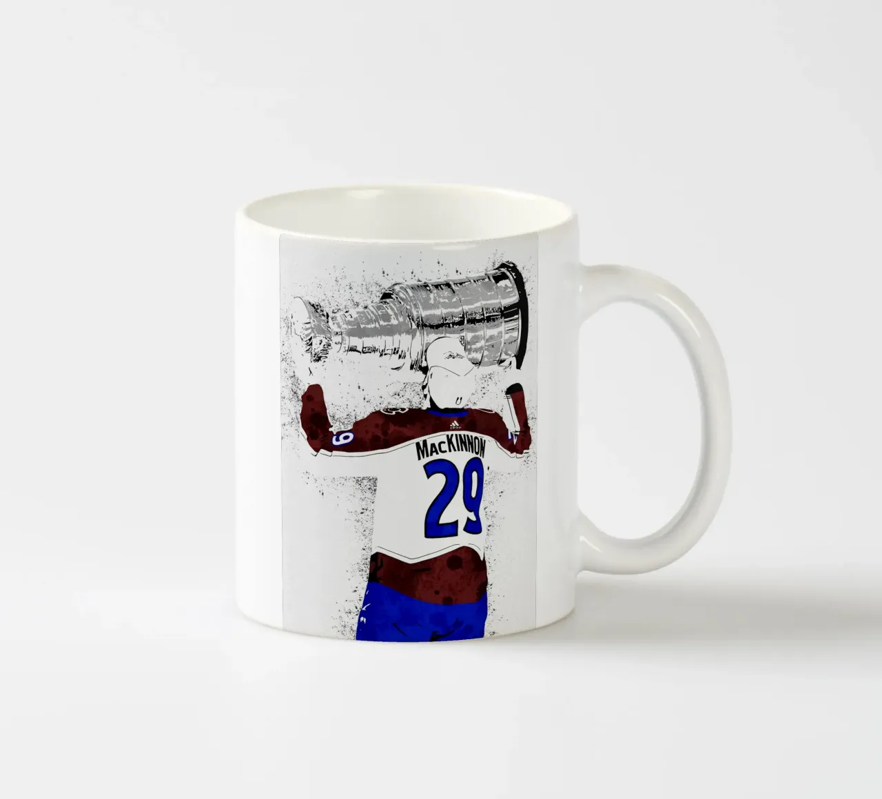 Nathan MacKinnon tazza in ceramica da tenten