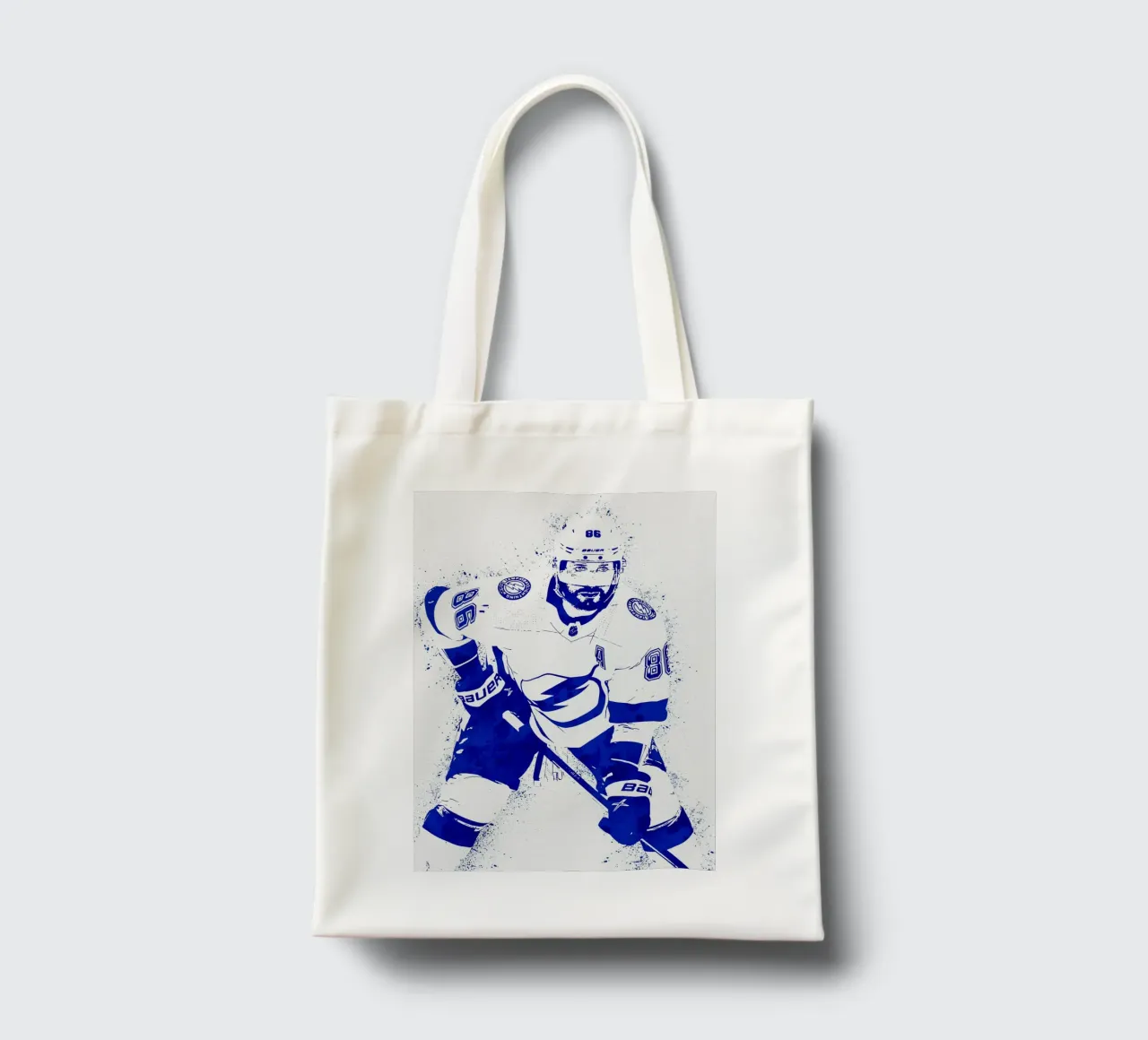 Nikita Kucherov tote bag by tenten