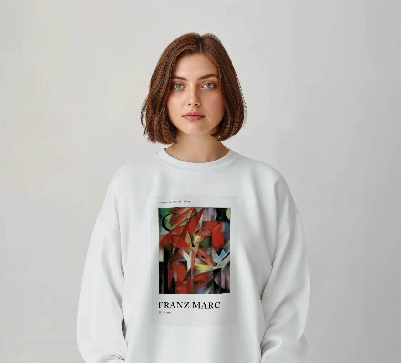 Marc - Die Füchse felpa da Vintage by JUNIQE