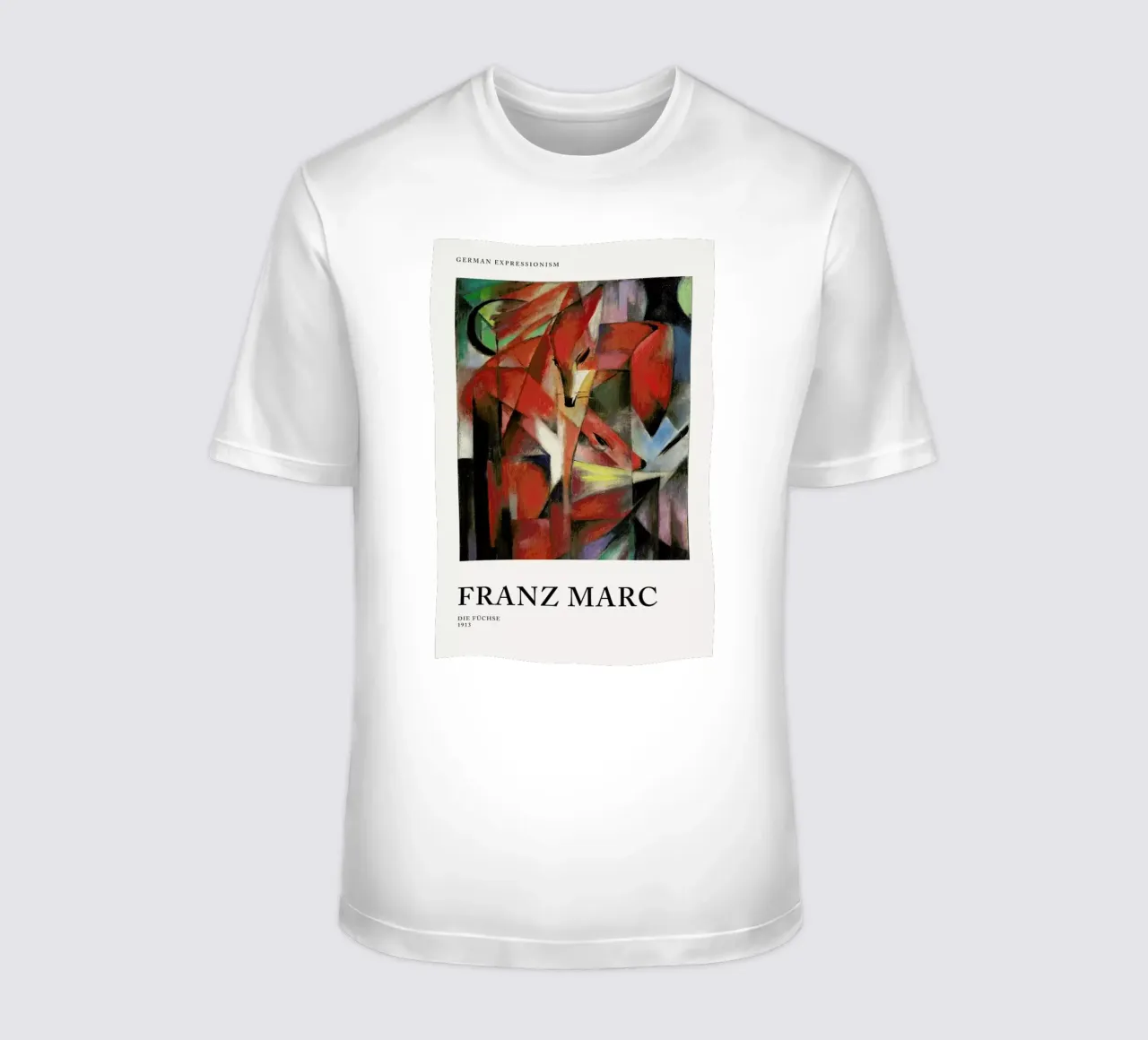 Marc - Die Füchse t-shirt da Vintage by JUNIQE
