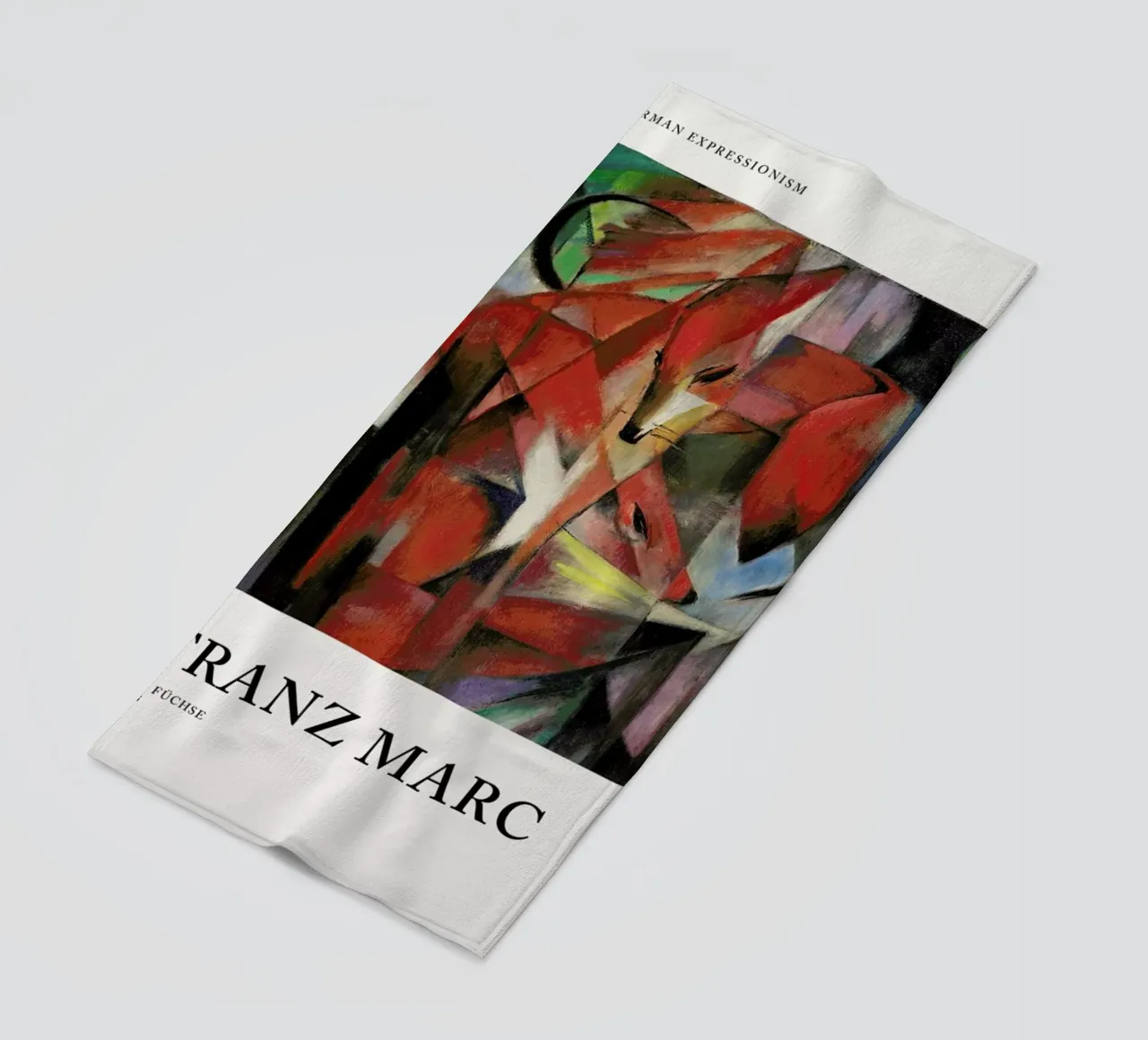 Marc - Die Füchse telo mare da Vintage by JUNIQE