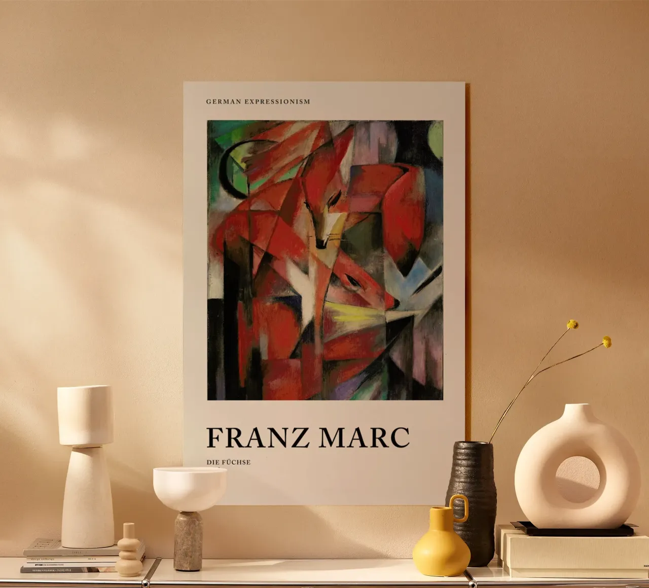Marc - Die Füchse plexiglass da Vintage by JUNIQE